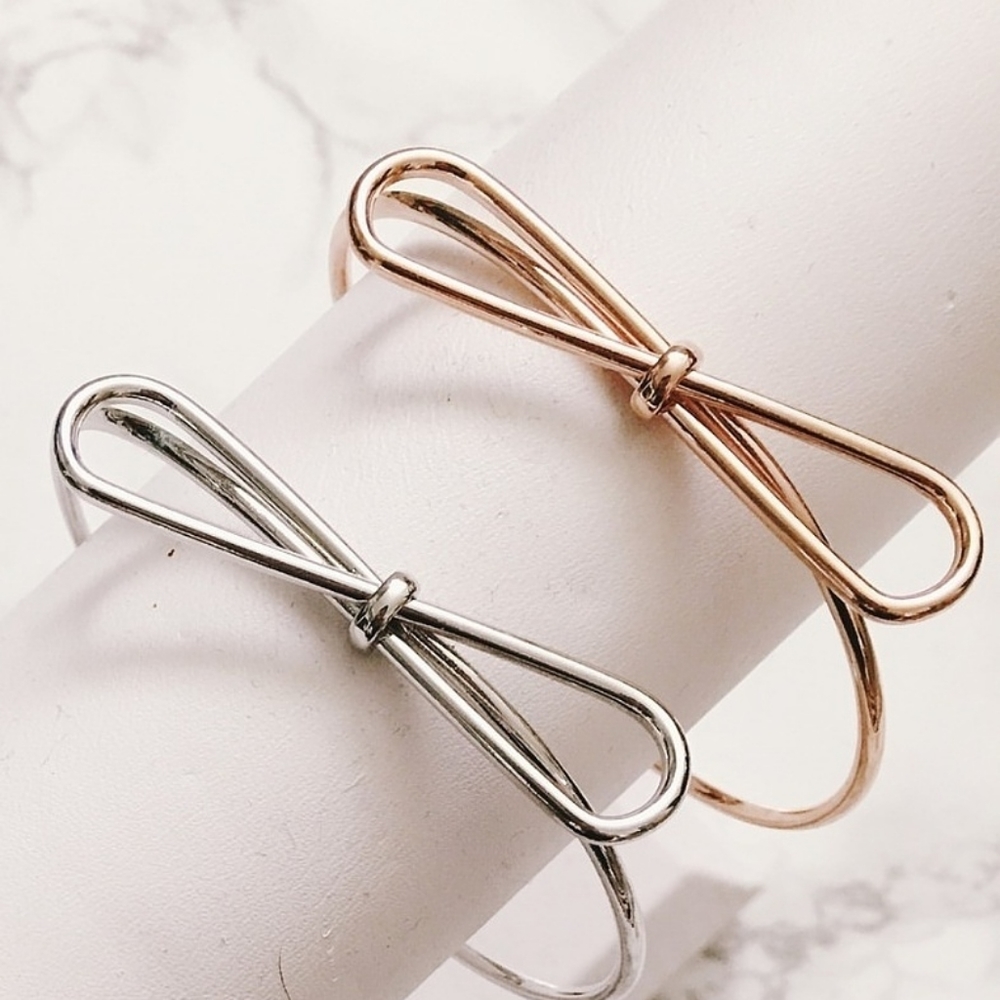 Bow Bracelet Silver